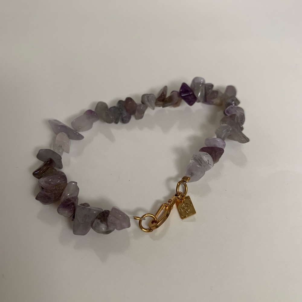 Amethyst bracelet